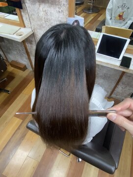 イエローコーン 金沢文庫店(YELLOW CORN) ☆髪質改善☆リタッチ縮毛矯正