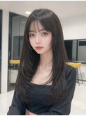 髪質改善 艶髪 愛され 韓国風 前髪カット 小顔 梅田