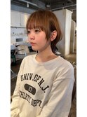 大人綺麗な小顔襟足スッキリショートボブ　30代40代50代
