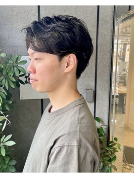 グリーン 町田(green) 【men's】ニュアンスパーマセンターパート