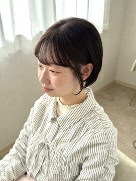ルフトバイアンビエンテ(Luft by ambiente) ショートボブスタイル