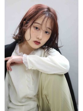 ヘアーパレス フタバ(Hair palace FUTABA) ミディアムボブ/ナチュラルブラウン