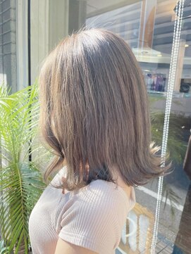 カルフール ロハス 草加東口店(Carrefour LOHAS) 外はね・くびれボブ・小顔効果・ケアブリーチ・トレンドヘア