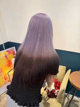 ヘアーブレイス(hair brace) 千葉駅/着物ヘア/大人ガーリー/ダークアッシュ/似合わせカット