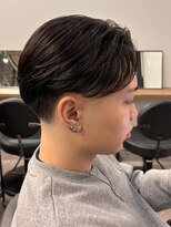 エルマーク 京都駅前(L-MARK) ニュアンスパーマ/センターパート/マッシュ/カルマパーマ/メンズ