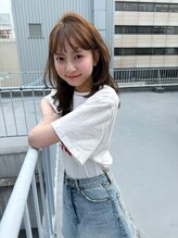 アクシス 栄店(`AXIS)&nbsp;イメチェン/ピンクベージュ/アンブレラカラー/前髪/栄矢場町
