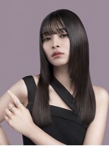 ヘアーエボリューション 【髪質改善HITA】透明感ダークグレージュ・ストレート