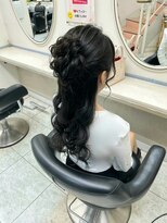 ビューティサロン東京堂&nbsp;ハーフアップ～おだんご