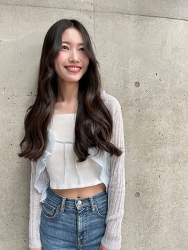 アッシュ 瑞江店(Ash) 韓国風デジタルパーマ×ショコラブラウン