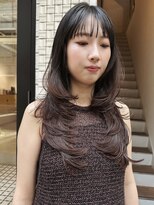 ニール 名古屋 伏見 丸の内(NEELU)&nbsp;【NEELU_misa】ロング ハッシュカット