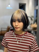 オーシー 四ツ井店(O'sea) ホワイトからネイビー デザインカラー