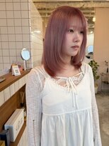 ロティバイトレンチ(loti by trench)&nbsp;ピンク×レイヤーカット