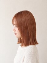 ノッシュ 七隈店(Hair Spa Nosh)&nbsp;切りっぱなし/オレンジ/CAREPRO/