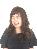 ルシード スタイル レクラ 栄生店(L'UCIDO STYLE L'eclat)&nbsp;ショートバングでキュートロング