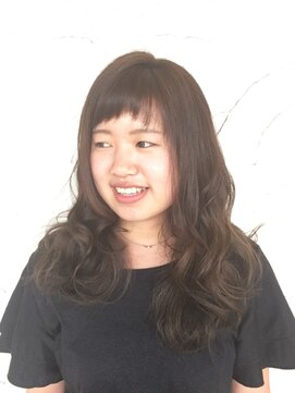 ルシード スタイル レクラ 栄生店(L'UCIDO STYLE L'eclat) ショートバングでキュートロング