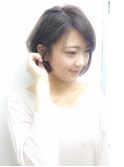 スタイリングで変わる☆大人ボブ