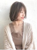 似合わせカット アッシュベージュ