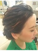 お呼ばれヘアー