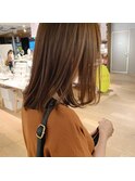 【ちゅるちゅる】ベージュカラー×やわらかミディアム