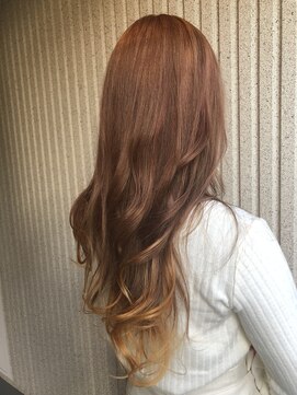 エイトタマプラ たまプラーザ店(EIGHT tamapla) 【EIGHTたまプラ】デザインカラー_切りっぱなしボブ