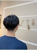 刈り上げマッシュ