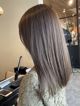 アットラップレーヴ(attrape-reve) 【attrape-reve】大人可愛い☆イルミナカラー透明感ラベージュ