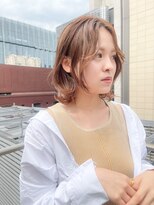 【佐伯】肩ではねるトレンドミディアム☆