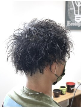 ウィスカーヘアー(whisker hair) ツイストスパイラルパーマ