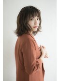 〈mielhair新宿〉艶カラー ふんわりロブ