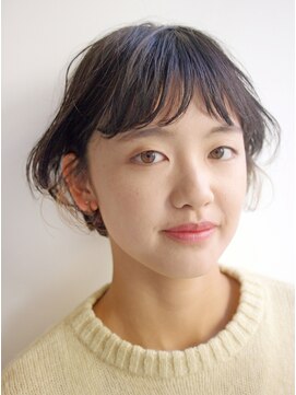 チェリッシュ 亀有(CHERISH) ダブルカラーで作る、耳掛けインナーカラーショート