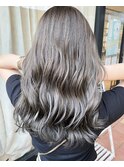 【打越】ロング×アッシュグレージュ
