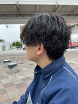 アイズ 海老名(AIZU) 波巻きスパイラルパーマツイストスパイラルパーマセンターパート