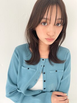 リトル 渋谷(little) 大人外ハネレイヤーミディ