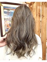 ルイ(ROUIS produced by LUCK 津田沼)&nbsp;ROUIS 津田沼　ナチュラルハイライト レイヤー