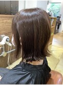 切りっぱなしボブ