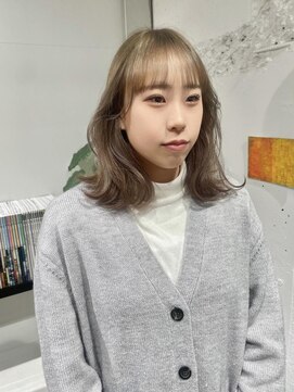 クリアーオブヘアー 栄南店(CLEAR of hair) ミルクティーベージュ