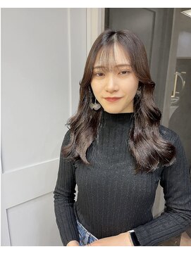 ロンドアヴァントゥス 池袋(Lond aventus) 韓国レイヤー/韓国風/ボブ/髪質改善/黒髪/ブリーチなし〔池袋〕