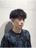 【曽我尾真生】波巻きパーマ/メンズパーマ/マッシュパーマ