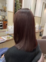 コアフィールフィス(COIFFURE fils)&nbsp;新規お得クーポンあり【見附　今町】M3Dピンクカラー