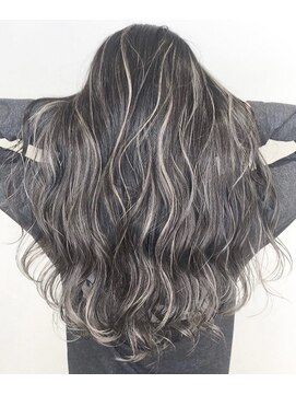 リバー 草加店(RIVER) アッシュグレージュ3Dハイライトカラー