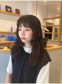 ロングウェーブパーマ