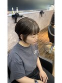 ショート×ポイントカラー