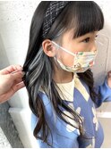 イヤリングカラー☆シルバーブルー