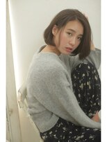 モードケイズエミュー(MODE K's eau)&nbsp;eau 黒野友輔 大人ボブ 前下がり ボブ 前髪なし