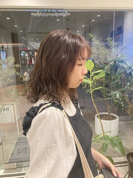 シアン 矢場町店(CYAN.) ミディアムウェーブパーマ