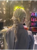 編みおろし/結婚式/卒業式/成人式/お呼ばれヘアセット【のぶち】