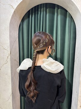 ヘアアレンジメント ボガスティーズ 川崎店(Hair arrangement Vogusty's) タイトポニー