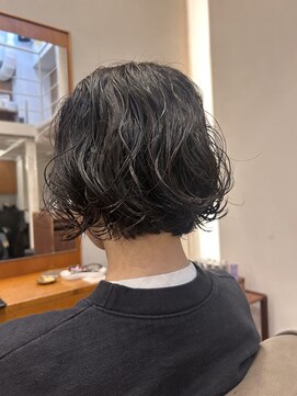 テテ ニコ(tete nico) ニュアンスボブパーマ