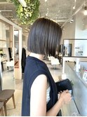 【東大阪布施】まとまる切りっぱなしボブ☆