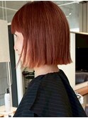 くびれラインのマッシュボブ